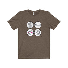 Eat Sleep Rave Repeat - Unisex Jersey Short Sleeve Tee