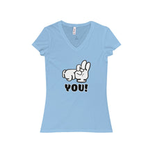 Women's Jersey Short Sleeve V-Neck Tee