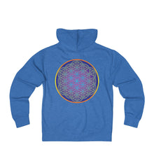 Flower of Life - Unisex French Terry Zip Hoodie Flower of Life