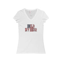 Women's Jersey Short Sleeve V-Neck Tee